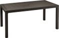 Allibert 204122 Table de jardin Marron Rectangulaire