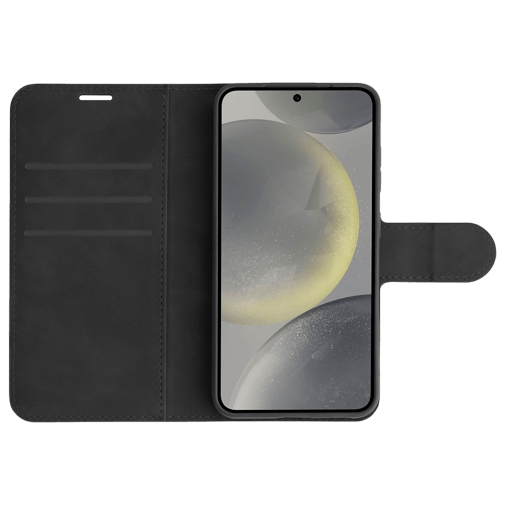 Just in Case PU Leather Book Case Black Samsung Galaxy S25