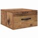 vidaXL Nachtkastje Oud hout 35 x 35 x 20 cm Bewerkt hout