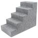 Best Pet Supplies Hondentrap voor kleine honden en katten, schuimrubberen huisdiertrappen draagbare oprit voor bank en hoog bed, antislip gebalanceerde trapondersteuning binnen, pootveilig, geen