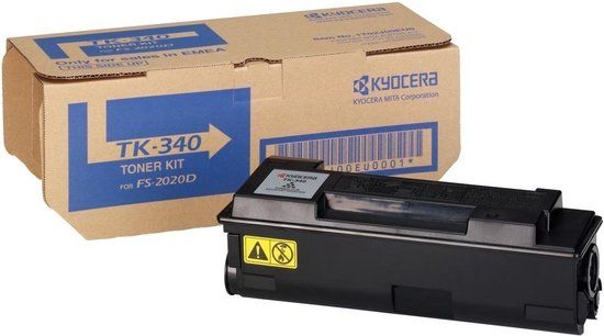 Kyocera TK-340 - Zwart - Originele Tonercartridge - 12.000 Pagina's - 1 Stuk