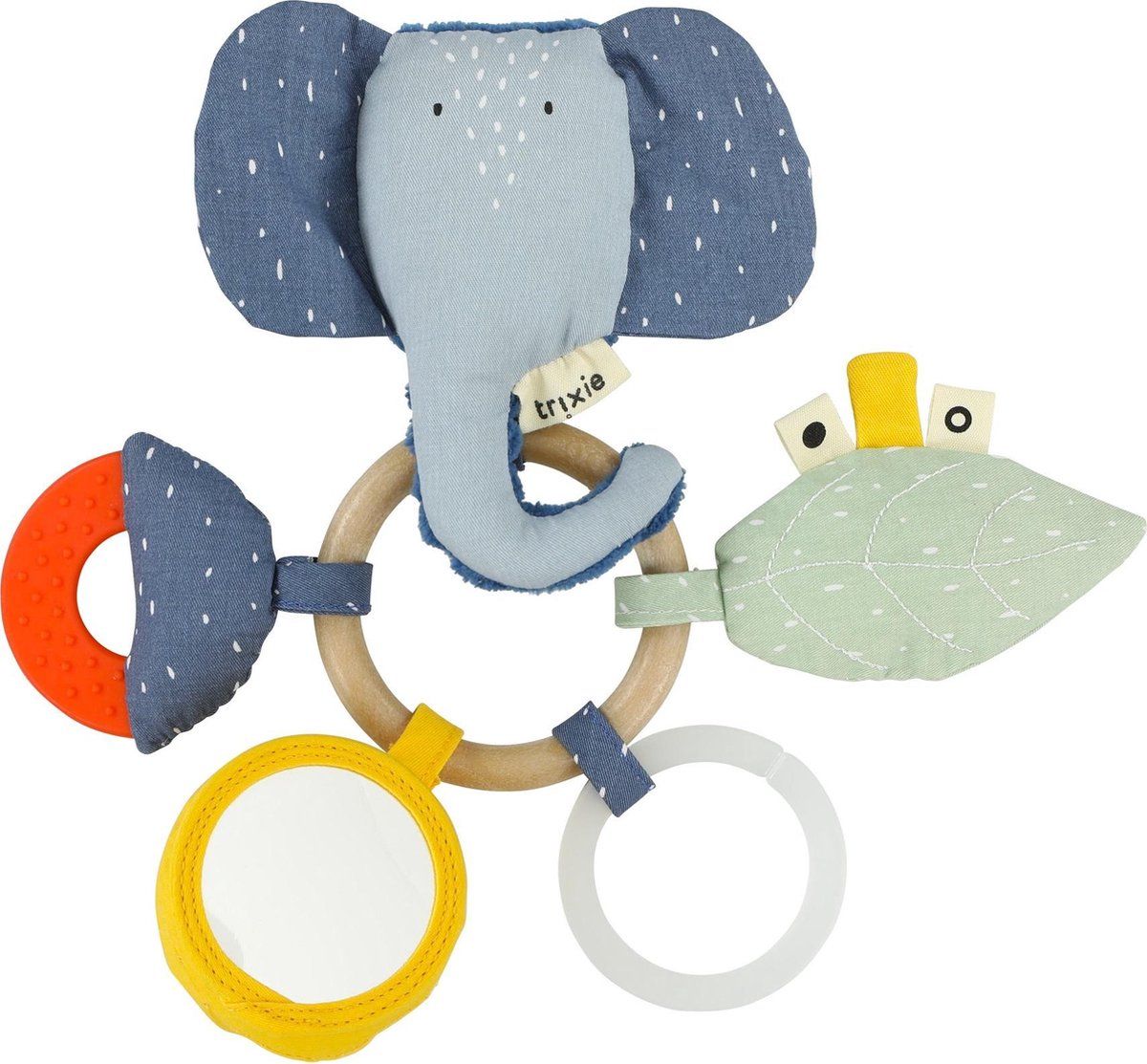 TRIXIE Mrs. Elephant Speelring - 24 cm - Blauw