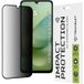 Techsuit Film de protection écran Privacy pour Motorola Moto G06 Power / G06, Verre Trempé, Full Glue, 111D