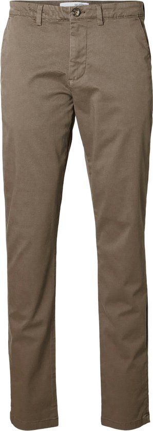 SELETED SELECTED HOMME SLH175-SLIM New Miles Flex Pant NOOS - Bruin - Maat 33/32