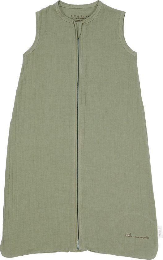 Little Dutch Slaapzak zomer hydrofiel 110 cm - Groen
