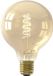 Calex Lampe 3x E27 LED Globelamp Or | 5.5W 470Lm 2100K | 220-240V 821 G95 | 3-Staps Dimmable