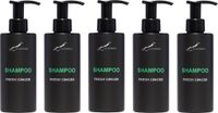 Claudius Cosmetics B.V. Claudius Cosmetics Shampoo Fresh Ginger 300 ml - Set van 5