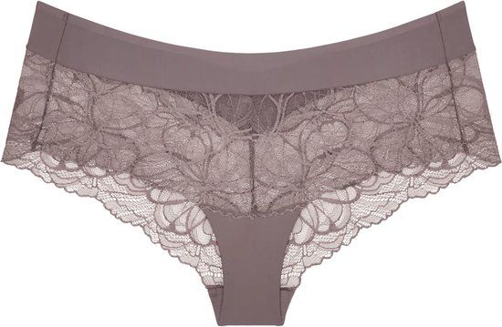Triumph Body Make-Up Illusion Lace Shorty Women's Briefs - Taupe - Size 38