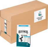 Oldtimers Drop Zoute Puntjes Suikervrij 12 zakjes 100 gram