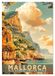 Mallorca Calvendo Mallorca - Old School Poster Style (Wandkalender 2027 DIN A2 hoch)