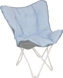 Bo-Camp Pastel Vlinderstoel Murat Blauw