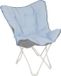 Bo-Camp Pastel Vlinderstoel Murat Blauw