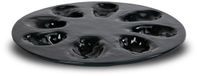 Byon Oyster oesterbord D27cm grijs