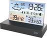 CGV METEOFLEX Weerstation, CGV METEOFLEX 19004, draadloos, flatscreen, radio-klok
