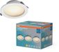 Osram Essential LED inbouwspot IP44 Dim 120mm 8W Metaal, set van 3