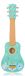 AdamToys Guitare pour enfants en bois, guitare pour enfants à partir de 3 ans, 53 x 17 x 6 cm, guitare jouet à 6 cordes, cordes en nylon - décorée d'animaux de la forêt et de notes - bois peint - instruments de musique pour