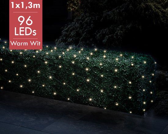 Lumineo Kerstverlichting netverlichting 180 warm wit LED 2 meter buiten