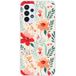 Samsung Galaxy A23 4G/5G Flower wall bedrukt siliconen hoesje