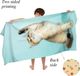 Ulticool Serviette microfibre enfant 70x140 cm - Chat Dinosaure