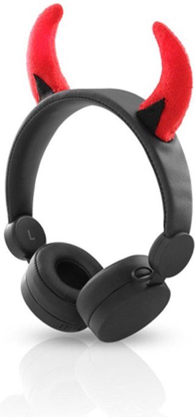 nee Kidywolf Hoofdtelefoon voor kinderen Duivel - magnetische oortjes