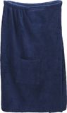 Towelzz™ A&R Sauna Kilt Dames met Klittenband Donkerblauw