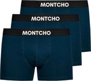 MONTCHO Boxershort Heren - 3 Pack - Blauw - Maat L