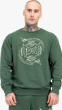 Tapout Sweatshirt Spirit Sweat Rundhals Sweatshirt normale Passform Green/Green-M