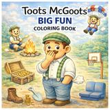 Toots McGoots Big Fun Coloring Book