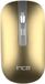 Inca IWM-531RS - Draadloze Muis - Bluetooth 3.0 & 5.1 - Oplaadbaar - 800-1600 DPI - Geel