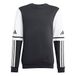 adidas uniseks-kind Squadra25 Sweat Crew Sweatshirt, noir/blanc, 11-12 Ans