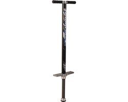Merkloos Relaxdays Pogo Stick - Volwassenen - Tot 110 kg - Antislip - Zwart/Zilver