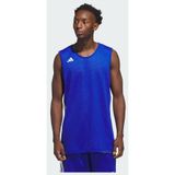 Adidas Performance 3G Speed Dubbelzijdig Draagbaar Aeroready Basketbalshirt - Heren - Blauw