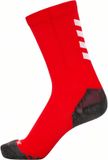 Hummel Hmlpro Training Socks Low 226913 Unisex Polyester Gestreept Laag Vocht absorberend 43-46 True Red/White