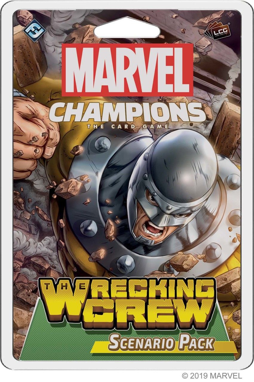 Fantasy Flight Games Marvel Champions LCG - The Wrecking Crew Scenario - 0841333110499