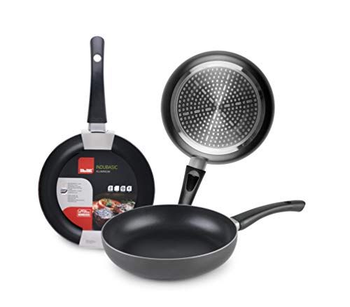 Ibili Indubasic Koekenpan - 24 cm - Zwart