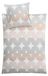 Cascade Ensemble de lit satin, 155x220 cm + 80x80 cm, blanc