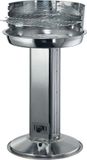 Garden Grill Bol Garden Grill Houtskool Zuilbarbecue - Rond - RVS