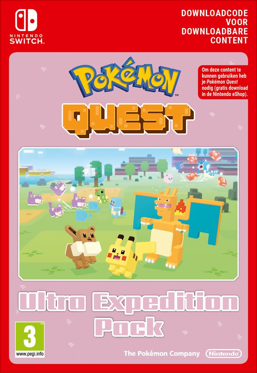 Nintendo pokemon quest ultra expedition pack (download code) Nintendo Switch