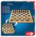 Jeu d'échecs et de dames - Exécution en bois - À partir de 6 ans - Marron