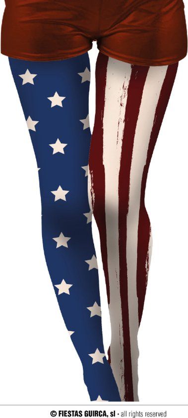 Fiestas Guirca - Panty USA clown - Carnaval - Vrouwen - Polyester