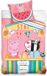 Peppa Pig Housse de couette 140 x 200 cm Coton Rose