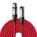 Stagg SMC10 CRD 10 m XLR naar XLR microfoonkabel - rood