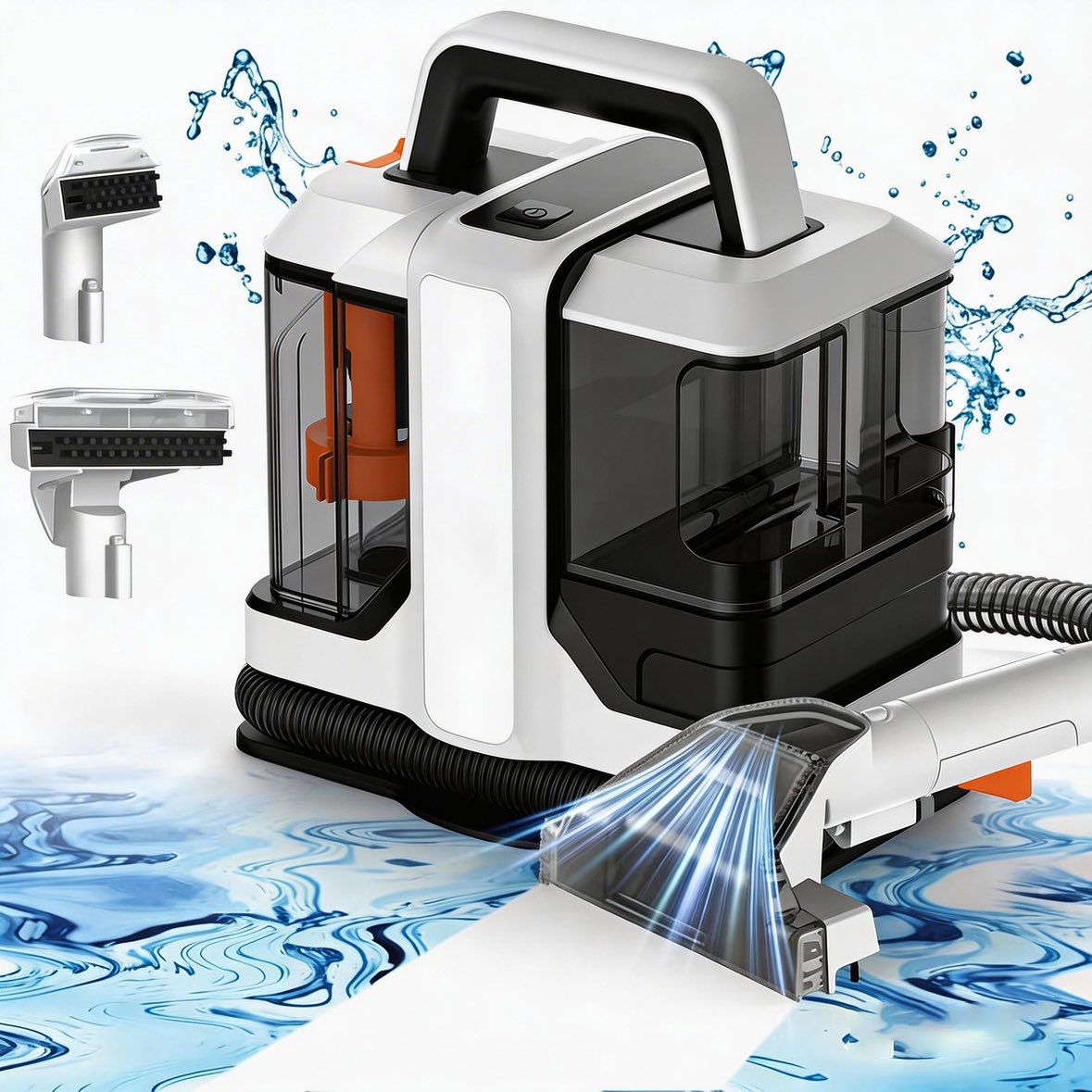 NONE 2026 Nieuwe Vlekkenreiniger 750W 15KPa Handheld Tapijtreiniger voor Bank Gordijn Spuit Zuig Geïntegreerde Machine Huishoudelijke Reinigingsmachine