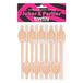 Lovetoy - paille en forme de vulve, accessoire de enterrement de vie de jeune fille (couleur naturelle)