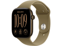 Apple Watch Series 12 GPs 46mm - Dark Bronze Aluminium Case Sport Band M/l Smartwatch Olive