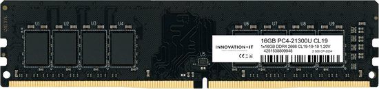 Innovation IT 16GB DDR4 2666MHz CL19 DIMM