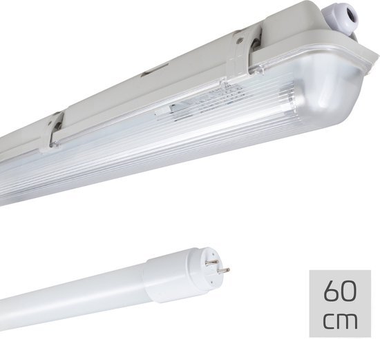 Proventa LED TL Lamp compleet met armatuur 60 cm - Waterdicht - 1080 lm