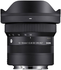 Sigma 10-18mm f/2.8 DC DN Contemporary Lens for Leica L-mount - Black