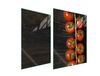 TMK ArtDeko Glazen beschermplaat voor fornuis, afmetingen 70x52 cm, design: tomaten