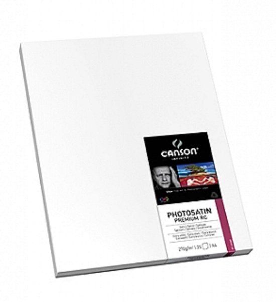 Canson Infinity Canson PhotoSatin Premium RC 270g A3+ 25 vel